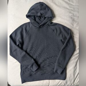 Banana Republic Scuba Hoodie In Dark Blue